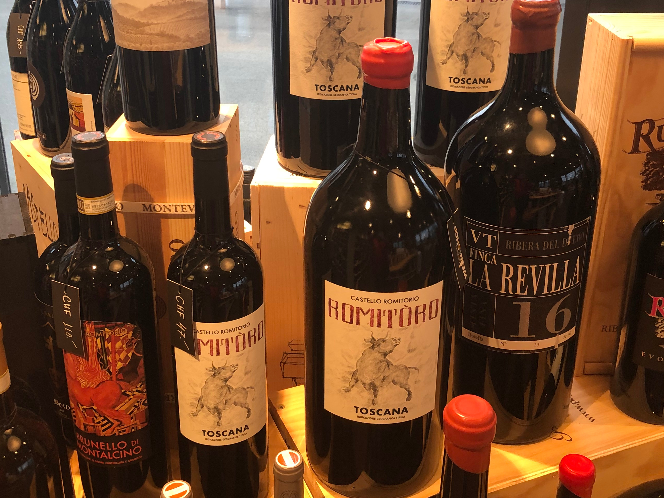 Top selection wines